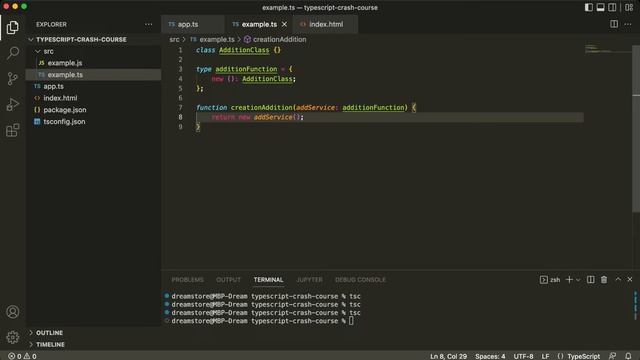 TypeScript Crash Course 2022 - Learn fundamentals of TS programming