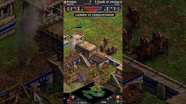 Caimán vs conquistador #ageofempires #ageofempires2 #ageofempiresdefinitiveedition #argentina #aoe2