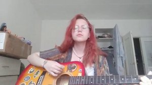 Остаёмся зимовать ( авторская песня на гитаре)