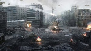Distant Urban Warfare Combat Sounds - Battle Ambience