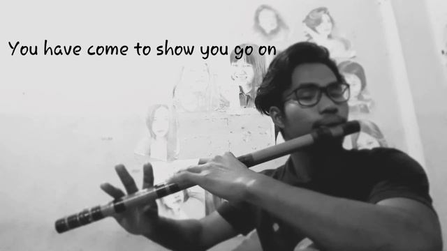 My heart will go on| celine dion|Titanic theme_flute cover|Baba Perme смотреть онлайн