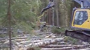харвестер Экскаватор Вольво Логмакс
