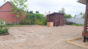 Благоустройство участка в Лейпясуо (Ленинградская область)