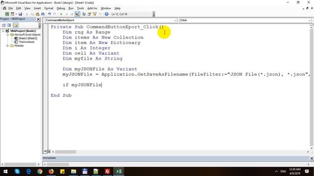 Export Excel to JSON using Excel VBA смотреть онлайн