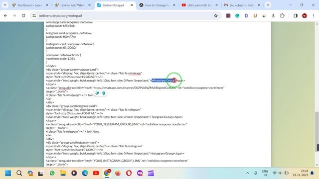 How to Add WhatsApp and Telegram Group Join Buttons in WordPress | WhatsApp Group Join Button ✅