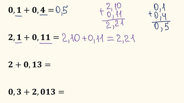 Как складывать десятичные дроби смотреть онлайн