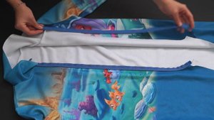 Как сшить трикотажный комбинезон/ Флисовая поддева из купона #DIY kids clothes How to sew / Tutoria