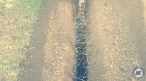 Траншея под газопровод