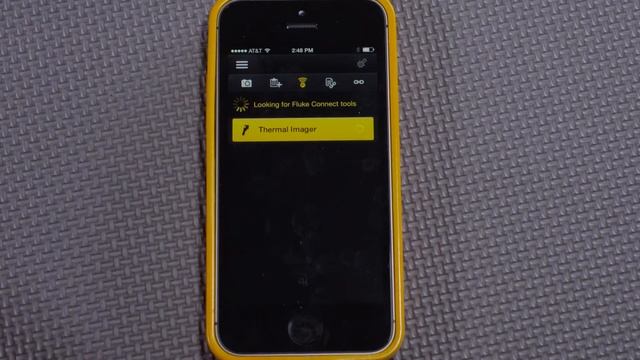 How to connect a thermal imager to your iPhone using the Fluke Connect™ app смотреть онлайн