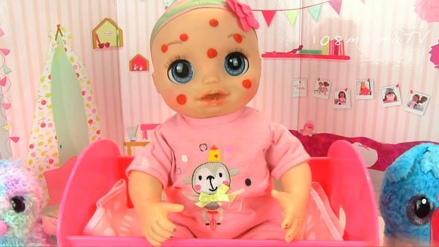 Принесла Ветрянку Из Садика Мама Мажет Зелёнкой Мультик Как Мама и Беби Бон 108мама тв смотреть онлайн