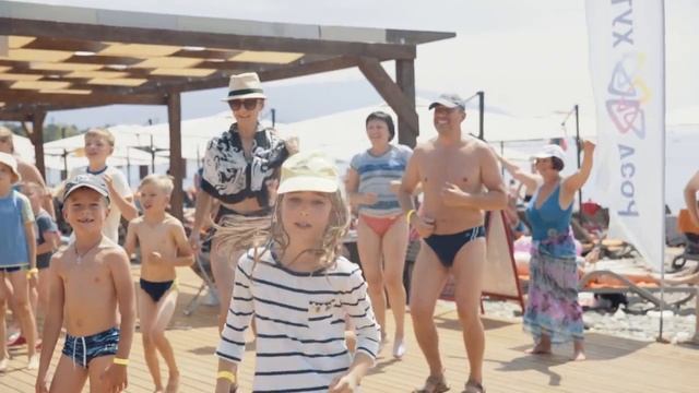 Пляж курорта Роза Хутор на Черном море | Имеретинская низменность