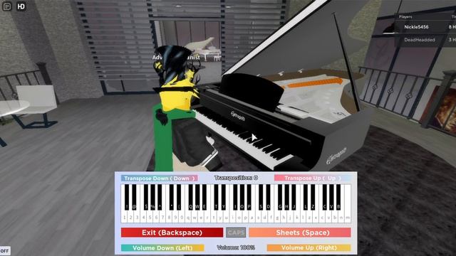 Flight of the Bumblebee (Roblox Piano) смотреть онлайн