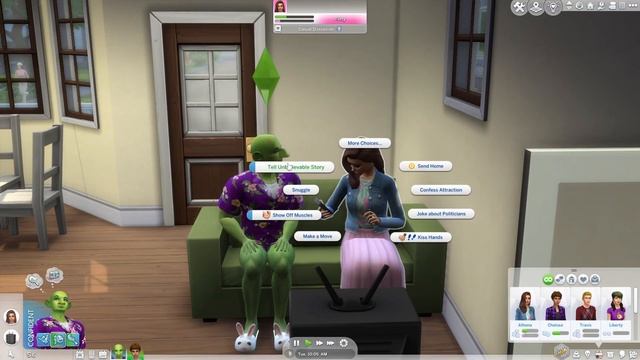 BINDERS & NEGATIVE RIZZ | Sims 4 Funny Moments смотреть онлайн