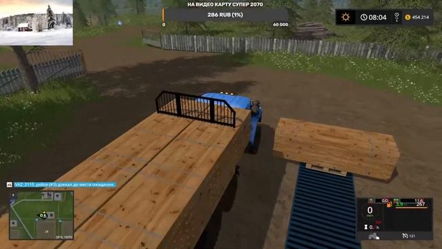 Farming Simulator 17 карта Сосновка Саве смотреть онлайн