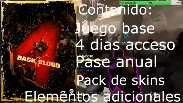 No compres BACK 4 BLOOD sin antes ver ESTE VIDEO смотреть онлайн