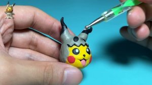 Halloween Pokémon Figures Making -  Mewtwo, Blastoise, Pikachu, Snorlax, Mimikyu, Venusaur｜ clay ar