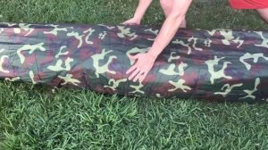 Professional Dad Unboxes Camo Kayak Cover