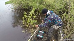 Рыбалка на паук, подъёмник. В поисках рыбы.