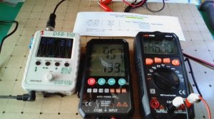 Vac Testing  MastFUYI FY107A (6000counts)  with LOMVUM DM616 (6000counts) and DSO-150 (in Bulgarian