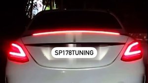 ?Спойлер led универсальный на крышку багажника