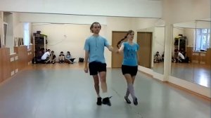 Ирландские групповые танцы, рил на двоих - Killarney IDS (2-hand Reel)