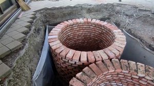 Септик с кирпича