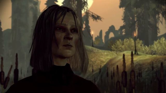 Dragon Age Origins. Предательство Логэйна. Присоединение Морриган в группу смотреть онлайн