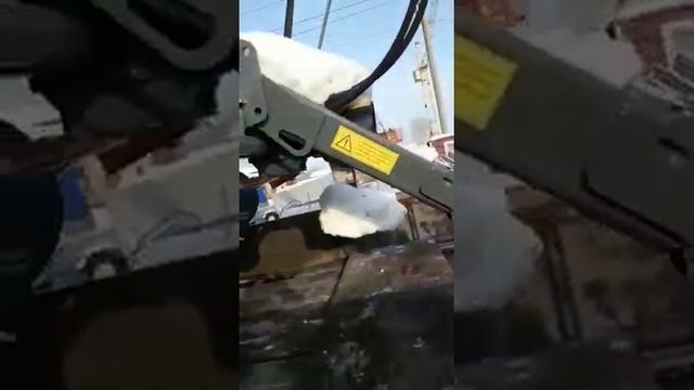 Пресс - подборщик JB 15. Отгрузка в хозяйство Кемеровская область. смотреть онлайн