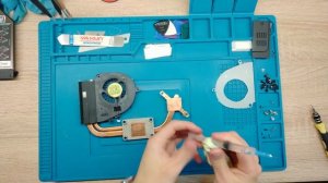 Packard Bell TE11HC чистка, замена термопасты, разбор