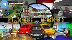 Minecraft Bedrock DLC Millionaire Mansions 2