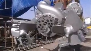 Шламовый насос Dragflow c рыхлителями //  Dragflow Hydraulic Dredging Pump