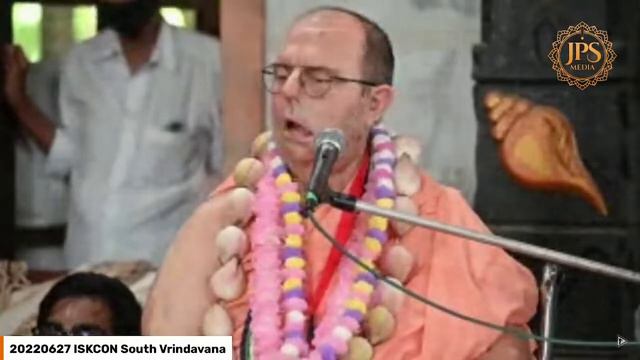 27.06.2022 Речь на церемонии посвящения, ЕС Джаяпатака Свами Махарадж смотреть онлайн