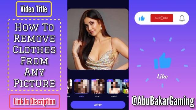 How To Remove Clothes From Photo Using AI In 2023 | UPDATED | Clothes Remover New App смотреть онлайн