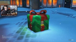 Unboxing 50 Holiday Lootboxes! | Overwatch Winter Wonderland 2017