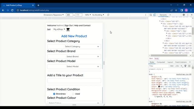 Web Project Task 12 | 1st Year | Semester 01 | Java Institute смотреть онлайн