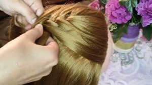 Колосок/Плетение кос для начинающих/Hair braiding for beginners