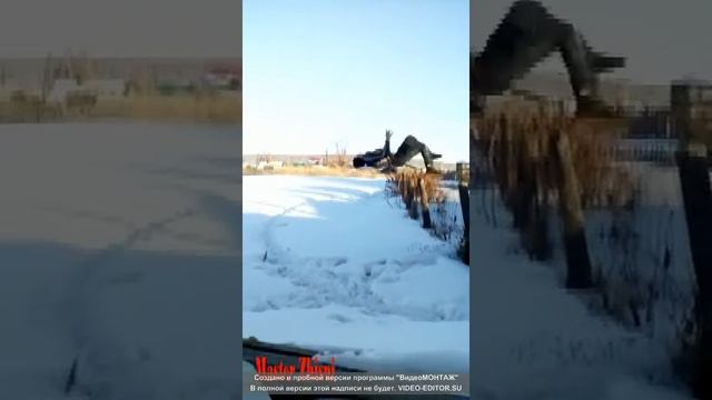 Как научиться сальто назад за пять минут =) смотреть онлайн