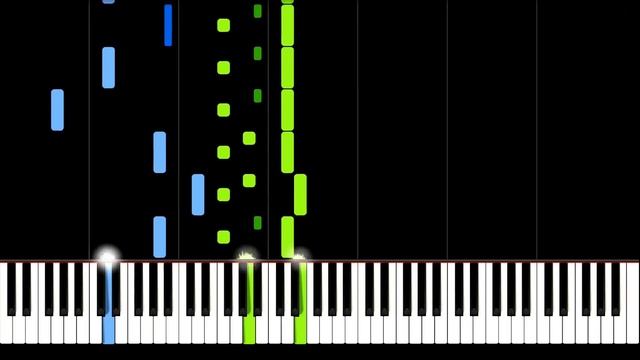 Veloma - Fabrizio Paterlini | Piano Tutorial | Synthesia | How to play смотреть онлайн