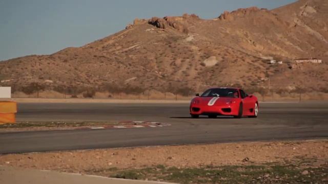 Ferrari 360 Challange Stradale drift at streets of willow springs смотреть онлайн