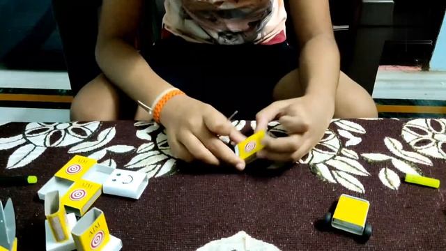 How to make a Matches Robot  matchbox Robot  Matchbox Craft  Robot with Matchbox