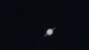 Saturn through Telescope from BEIRUT