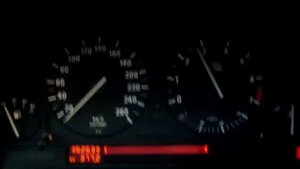 BMW E34 540 разгон 0-170.avi