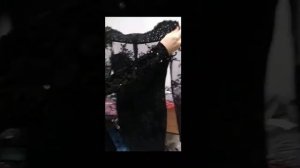 платье из дорого вышитого кружева на сетке