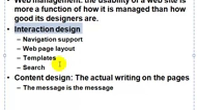 Web User Interface Design