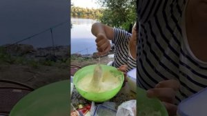 РЕЦЕПТ ПЫШЕК/ ГОТОВИМ НА РЫБАЛКЕ