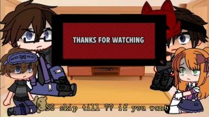 Past Afton family react to the future || FNaF x Gacha || My first Reaction video