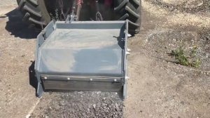 Работа Фрезы ФДТ-0,6 с смещением на тракторе МТЗ-82