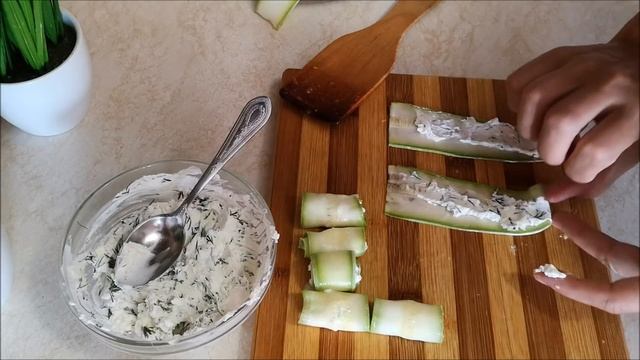 Лёгкая закуска из кабачков. ЛЕТНЯЯЯ овощная закуска