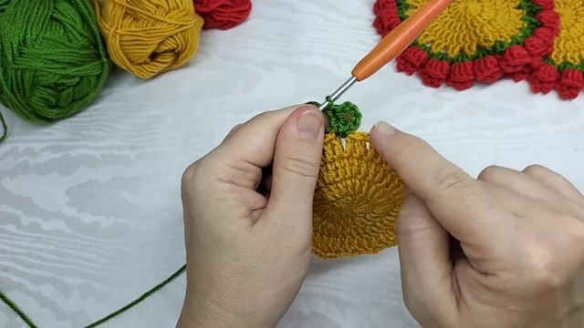 маленькая РОЗА подставка под чашку/Мастер-класс/little ROSE/Coaster