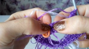 МОЧАЛКА Крючком СПИРАЛЬКА с Вытянутыми петлями. Способ 1. Мастер-класс для начинающих.